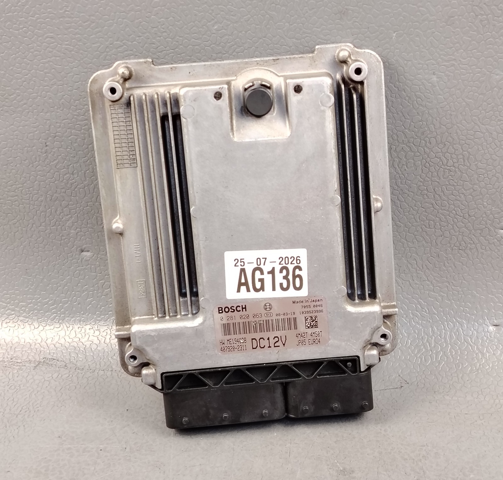 Mitsubishi Fuso Canter 3.0 Engine ECU 4M50T 4M42T 0281020063 ME194098 4079202311