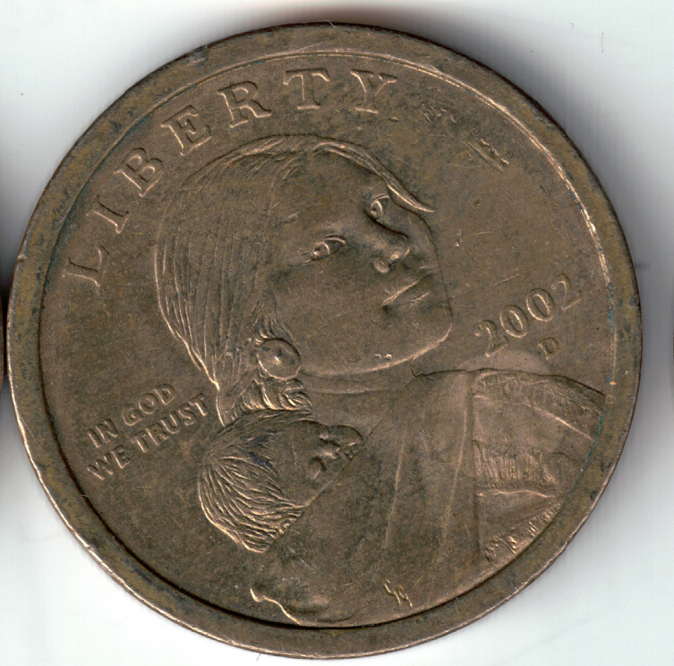 USA - 2002D - Sacagawea - 1$ Coin - Rare & NIFC - #18779