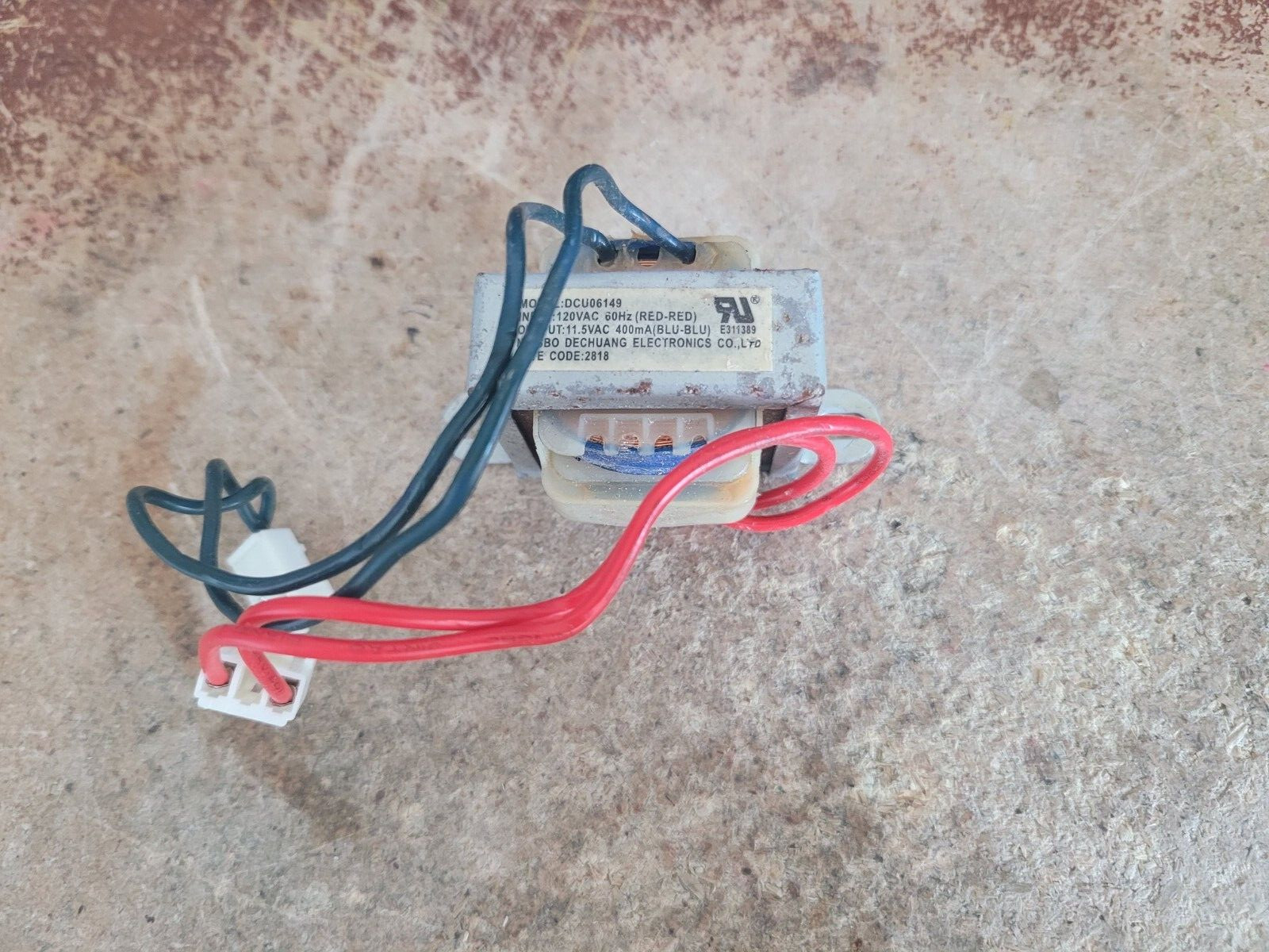ICE MAKER TRANSFORMER DCU06149