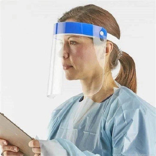 10PK Safety Shield Full Face and Eye Protection Anti-Fog Cover Reusable Washable
