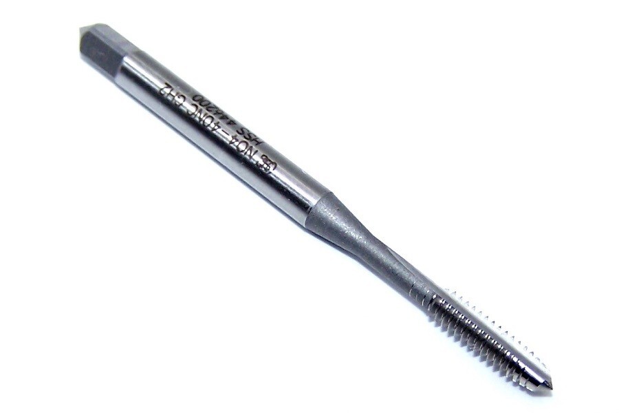 1066300 OSG 4-40 Plug Cut Tap 2 Flute H2 4P Bright General Purpose Straight