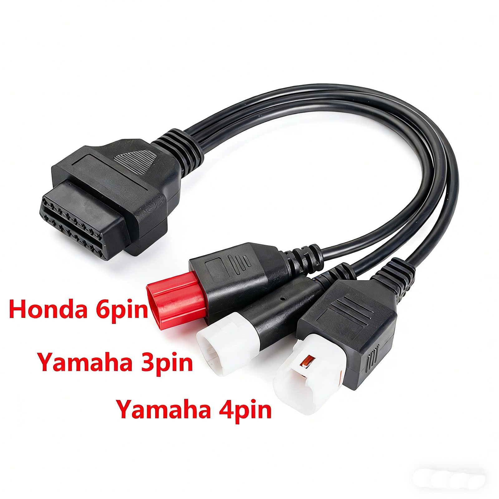 OBD2 Diagnostic Cable For Yamaha 3 4 6 Pin Motorcycle Fault Code Reader Adaptor