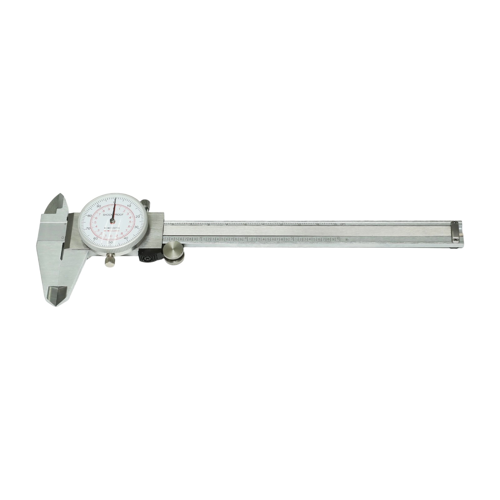 HFS(R) 0-6"/150mm Dial Caliper Carbon Steel 4 Way Imperial/Metric