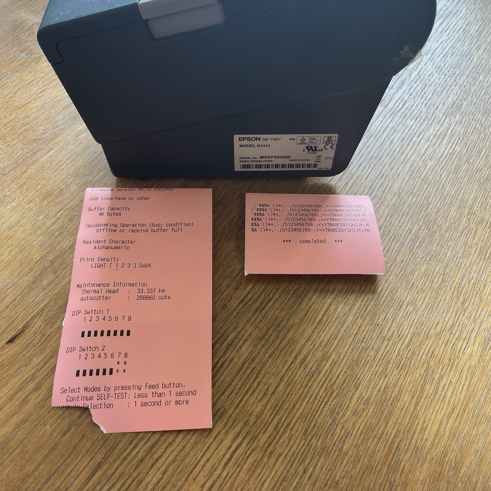 Epson OmniLink TM-T88VI Thermal Receipt Printer - Black