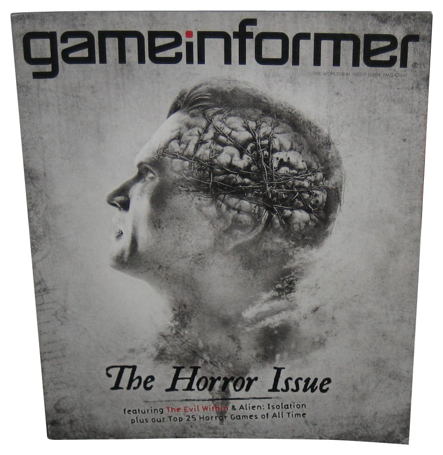 Game Informer Video Game October 2014 Magazine Book #258 - (The Horror Issue Cov