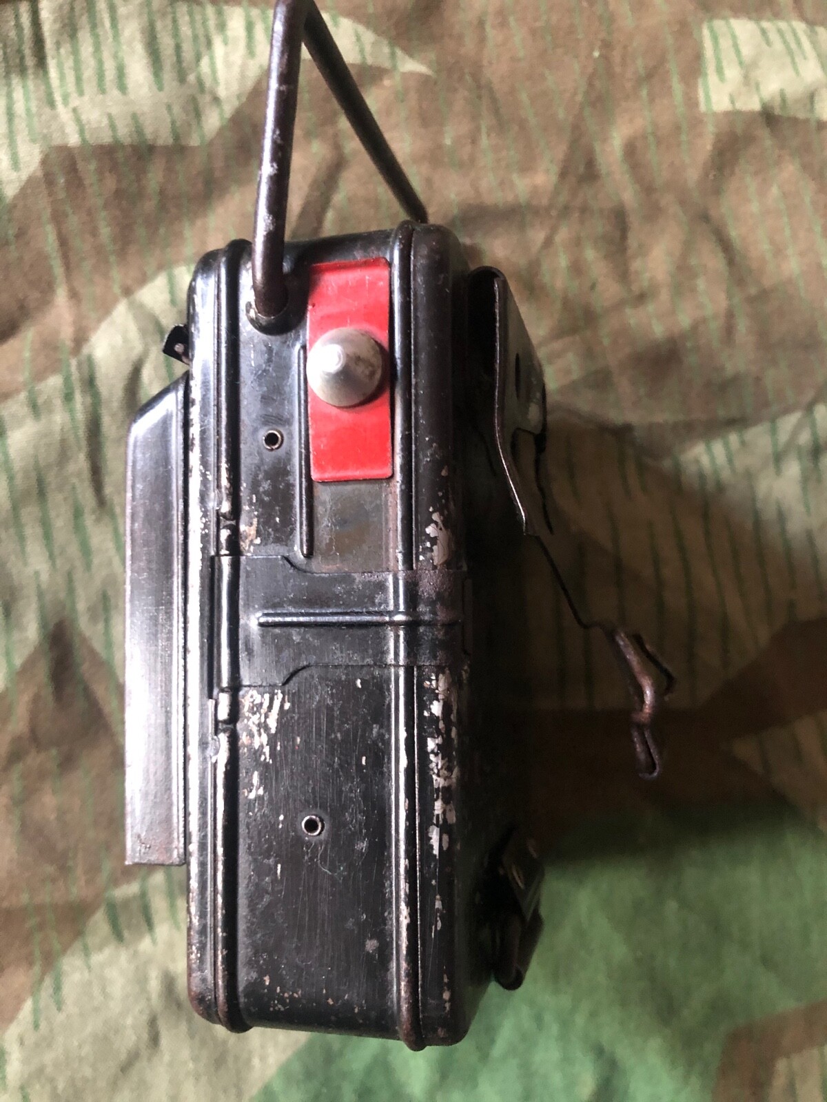 WW2 WWII GERMAN TORCH FLASHLIGHT LATERN DAIMON WEHRMACHT FIELD ORIGINAL