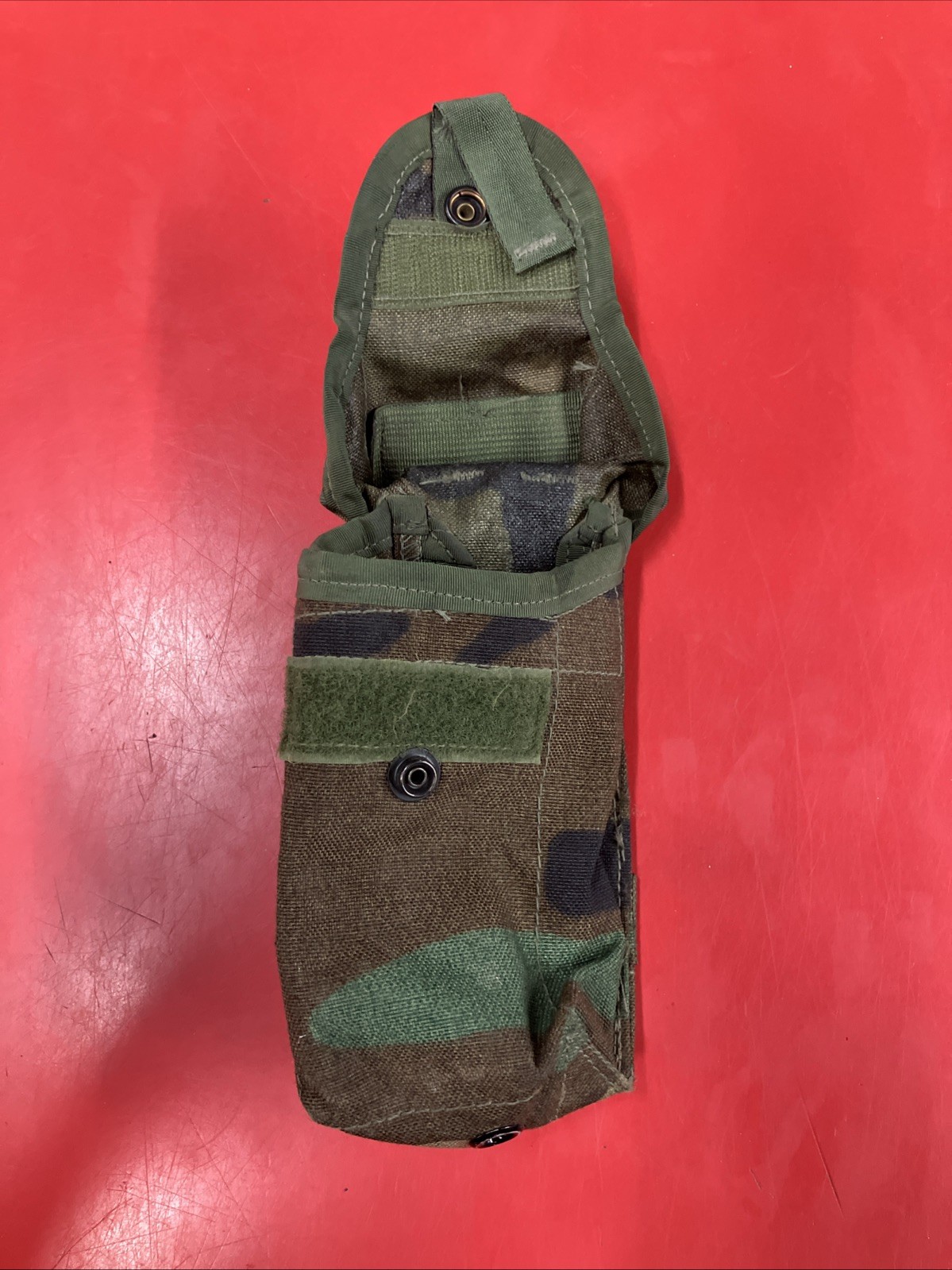 USGI Woodland MOLLE Double Mag Pouch SDS