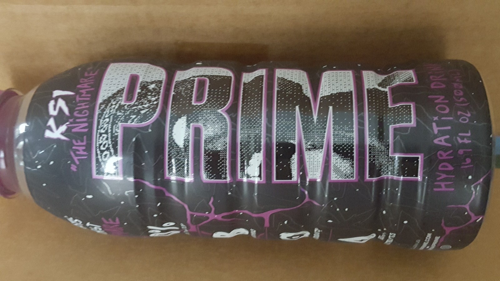 PRIME KSI “The Nightmare” PRIME Hydration SEALED *DO NOT DRINK*