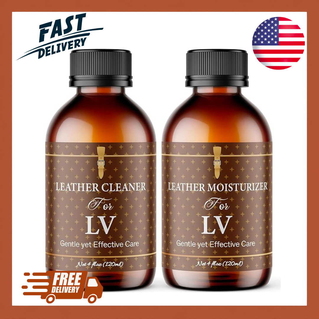 Leather Cleaner Moisturizer Set for Louis Vuitton, Shine Your Louis Vuitton ...