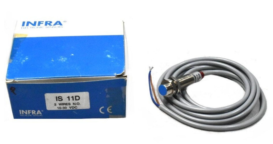 Infra IS11D Inductive Proximity Sensor 2-Wire N.O, 10-30VDC NOS
