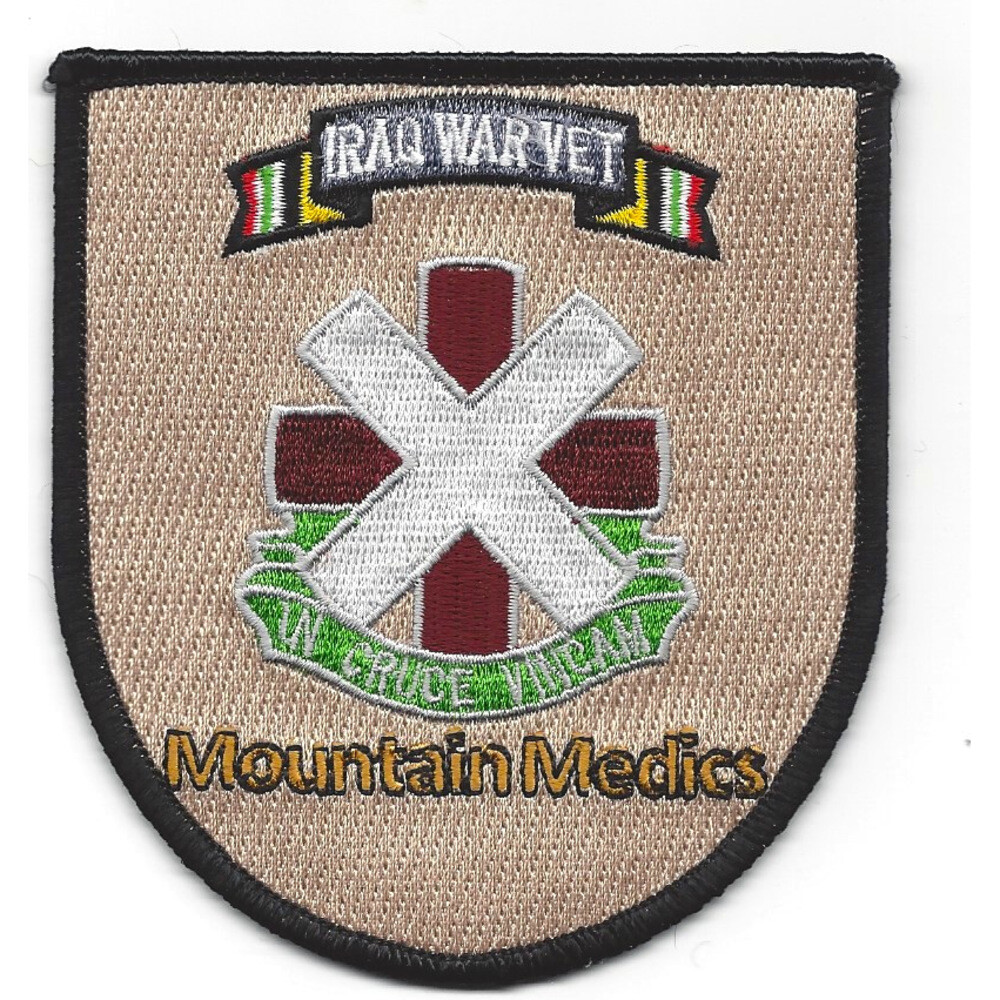 10TH Combat Support Medical Hospital Iraq Patch