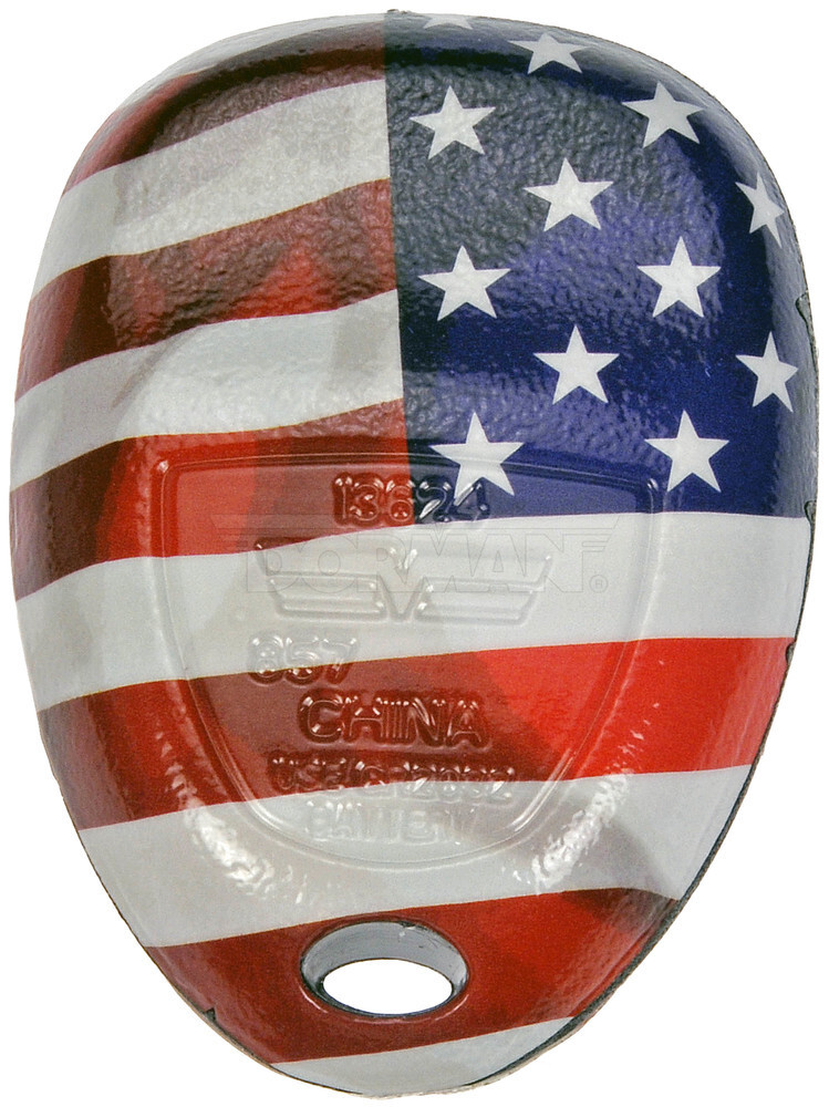 Dorman 13636US Keyless Remote Case American Flag