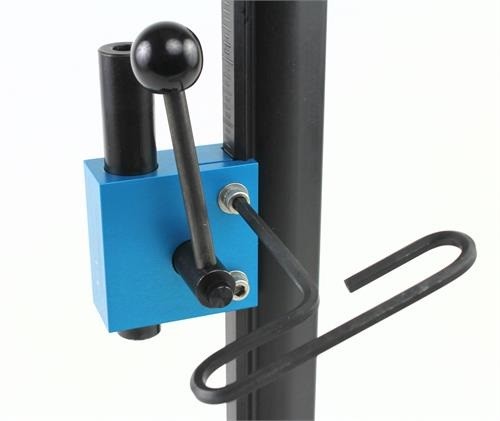 K&M / LE Wilson Arbor Press with Standard Force Measurement Ram & Dial Indicator