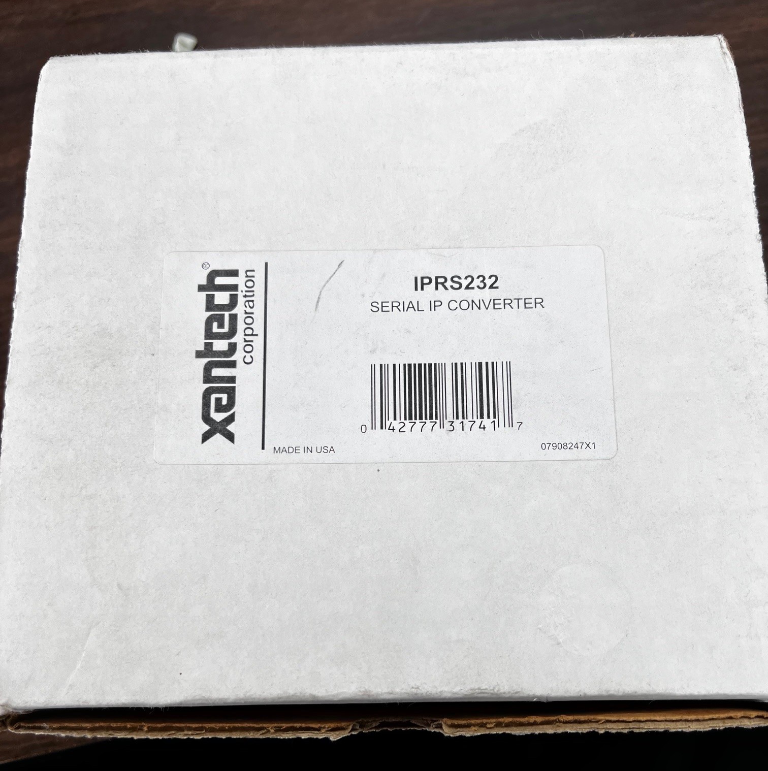 Xantech IPRS232 Serial IP converter