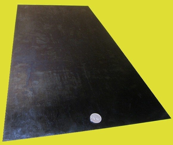 1095 Hard Blue Tempered Spring Steel Shim .032" x 12.375" x 24" Length
