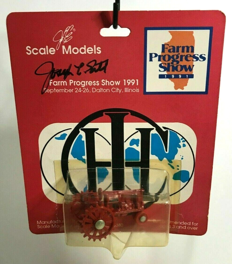 Vintage Farm Progress Show 1991 Autographed by Joseph Ertl Case IH Mini Tractor