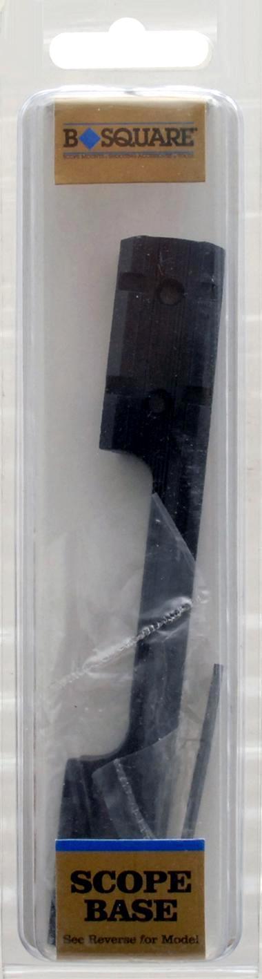 B Square 1 piece Scope mount base BROWNING Short Action A bolt weaver BLK 15522