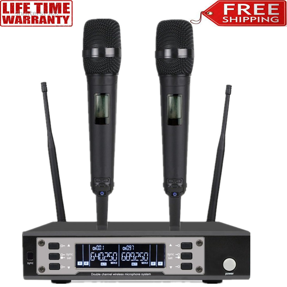 EW135G4 SKM9000 Double Channel Wireless Microphone System Stage UHF Cordless