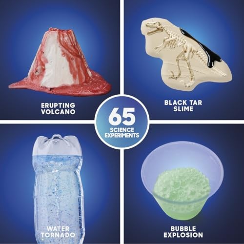 Discovery Planet Earth Science Kit – 65 Experiment STEM Lab for Kids| Includes