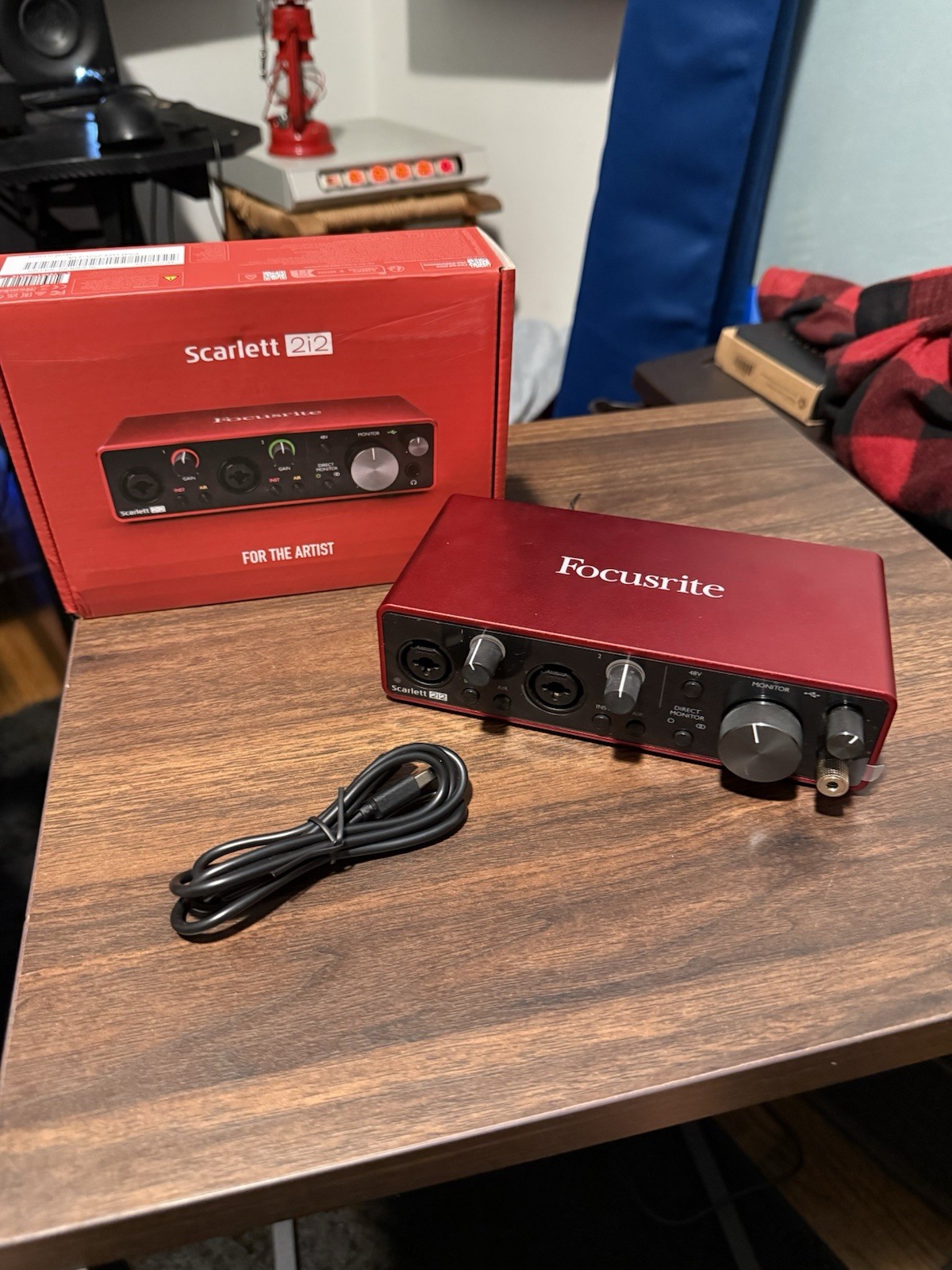 Focusrite Scarlett 2i2 3rd Gen. 2-Channel USB Audio Interface - MOSC0025