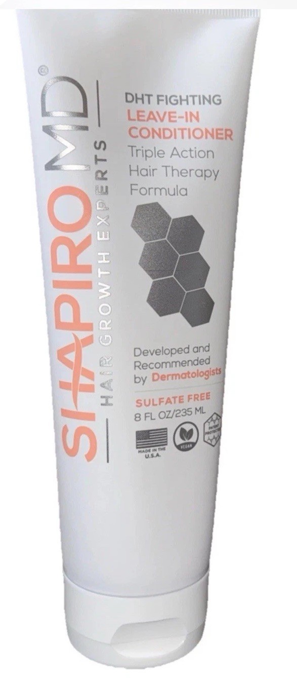 Shapiro MD Leave-In Conditioner DHT Fighting Hair Growth Therapy 8 fl oz