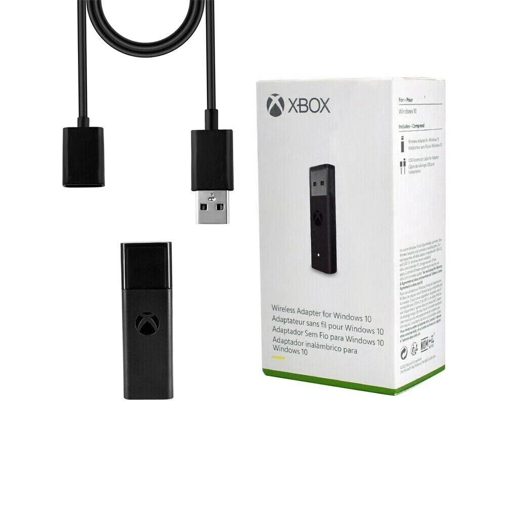 New OEM Microsoft Xbox One Wireless Controller Adapter for Windows PC