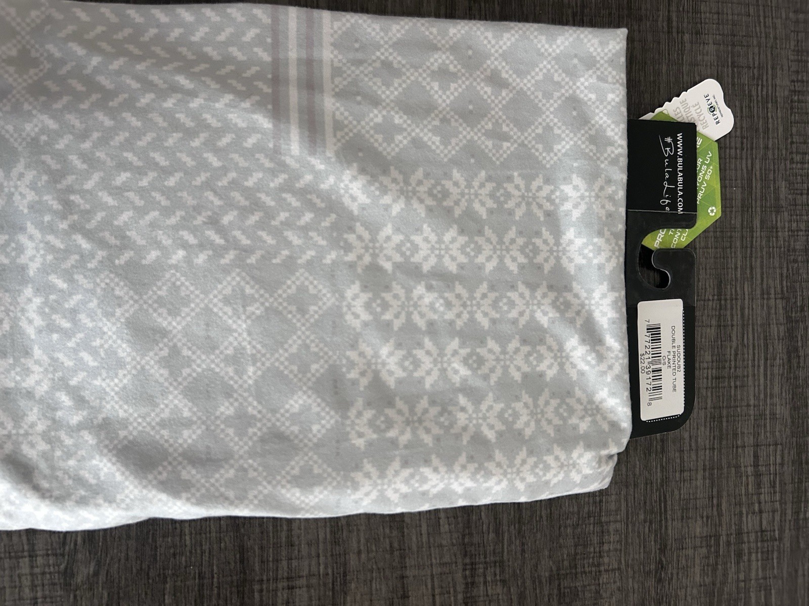 Bula Double Printed Neck Warmer Tube Flake O/S