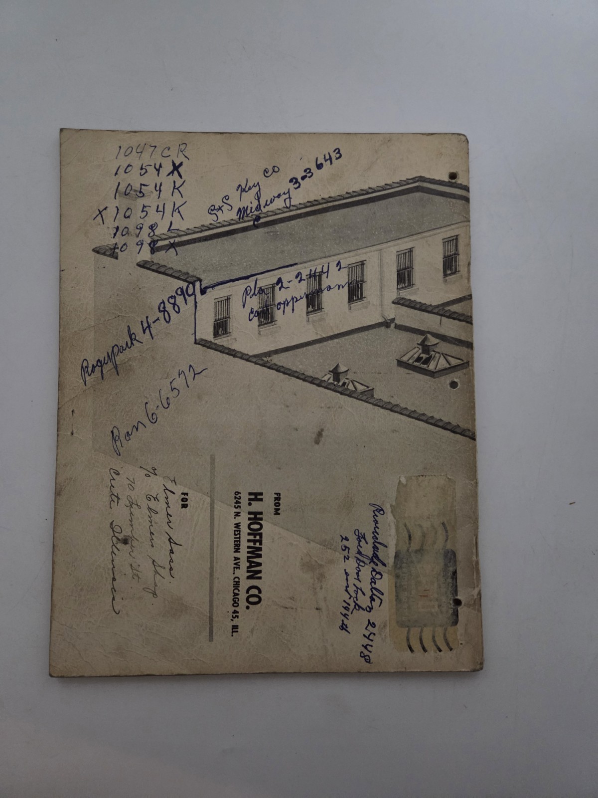 Vintage Hoffman Company Locksmithing Catalog