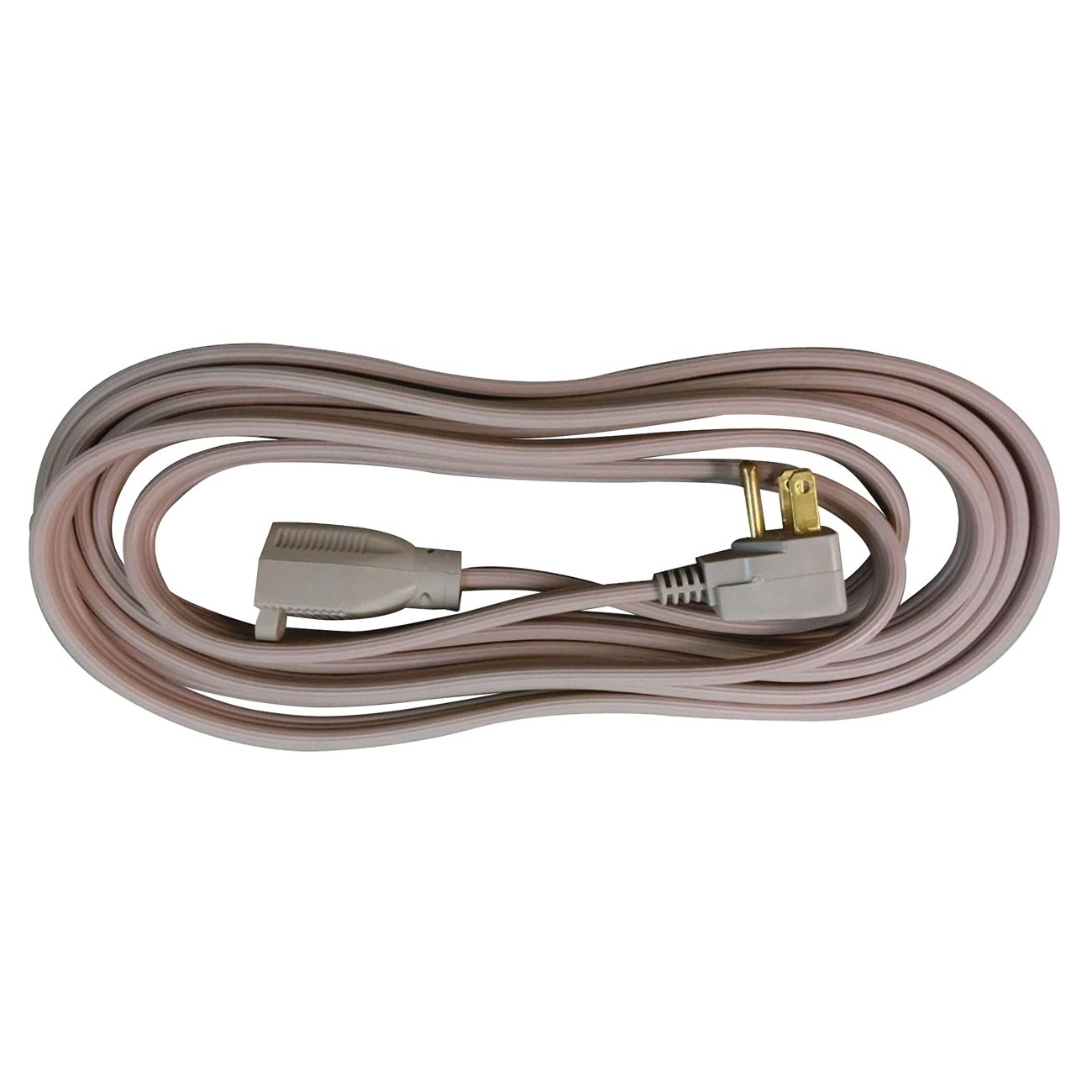 Compucessory CCS25147 Heavy Duty Extension Cord 15A Beige