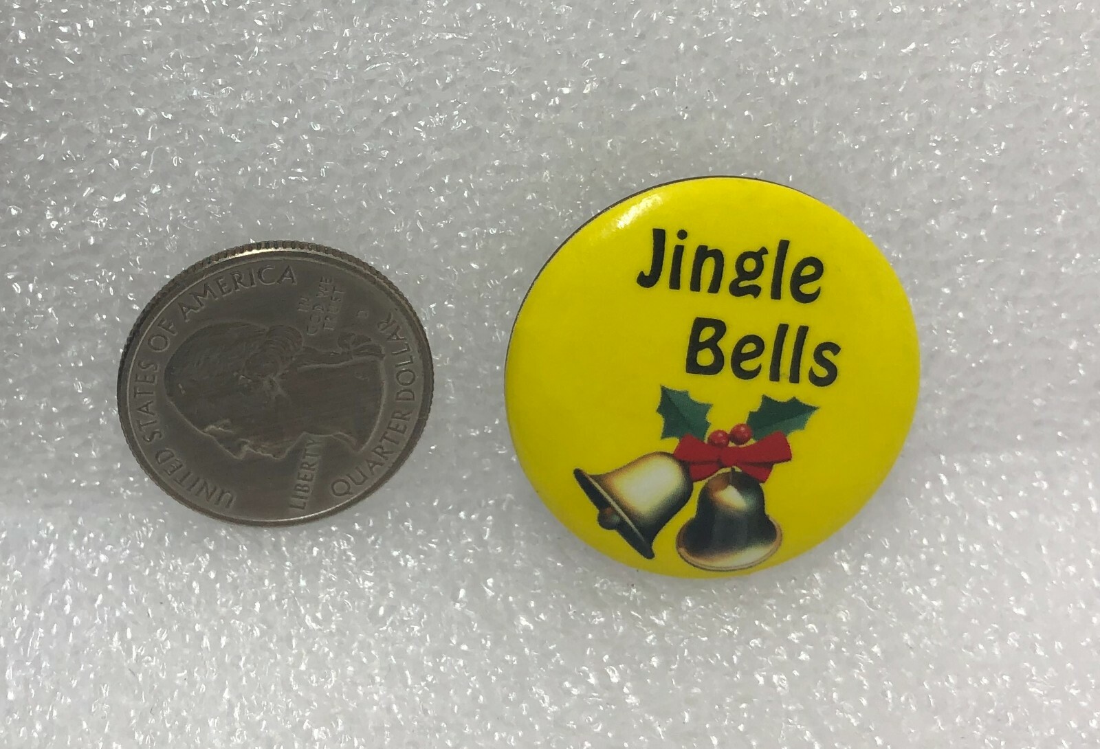 Jingle Bells 1 1/4" Pin