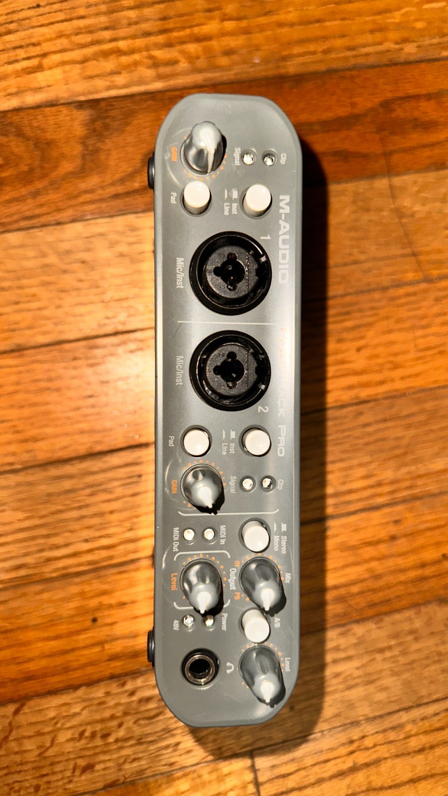 M-Audio Fast Track Pro Digital Recording Interface - ONLY in Box - Working