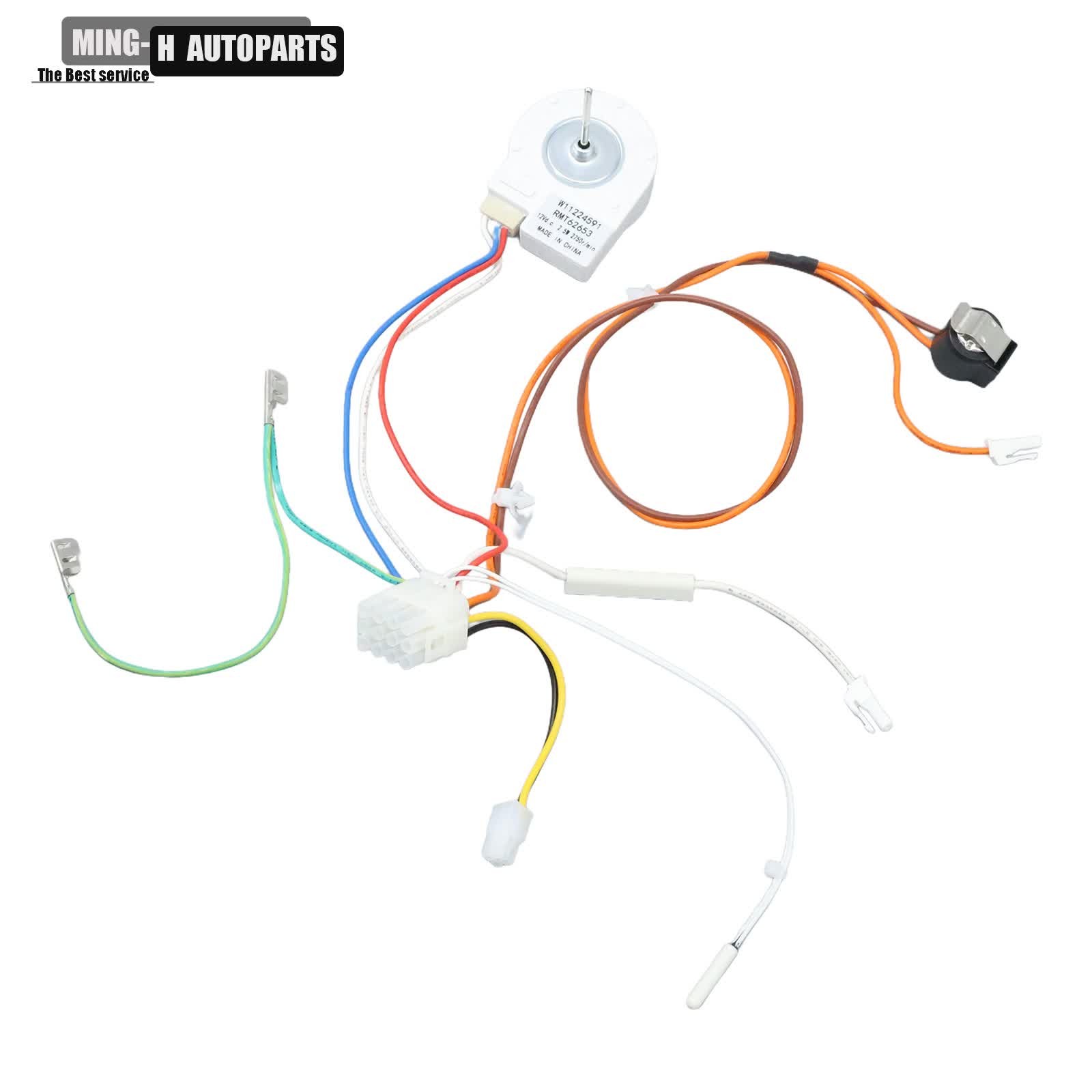 New Refrigerator Evaporator Motor For W11224591,W10728111, W10865431, W11215582
