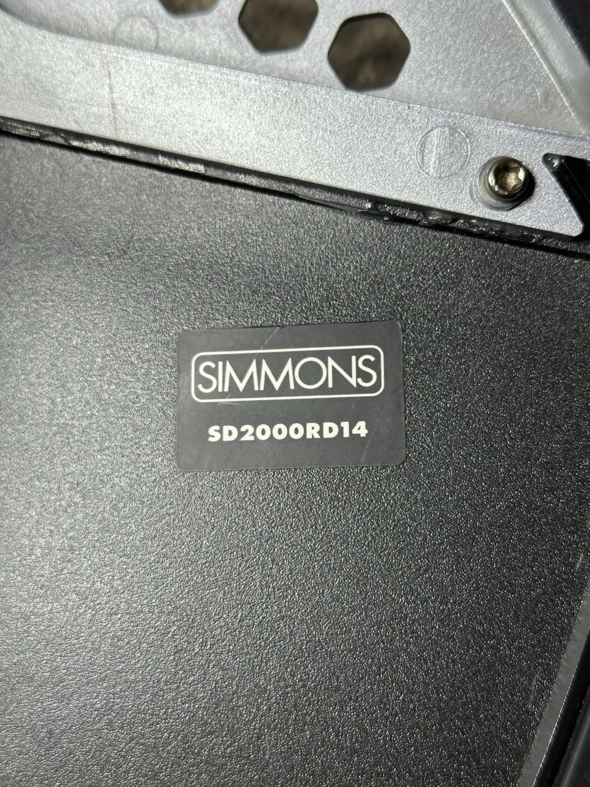 Simmons SD2000RD14 14-inch electronic snare drum pad