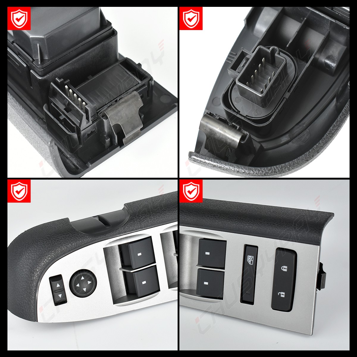 Window Switch Bezel Cover Front Left Side Door Control Switch Panel Trim NEW