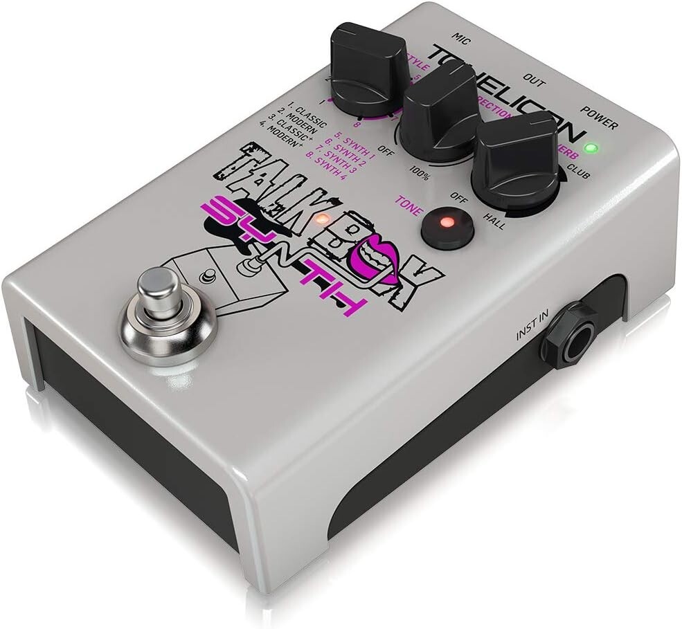 TC HELICON TALKBOX SYNTH Vocal Effects Synth Studio Grade Reverb