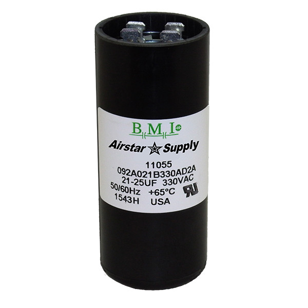 21-25 uF x 330 VAC - BMI Start Capacitor # 092A021B330AD2A - Made in The USA