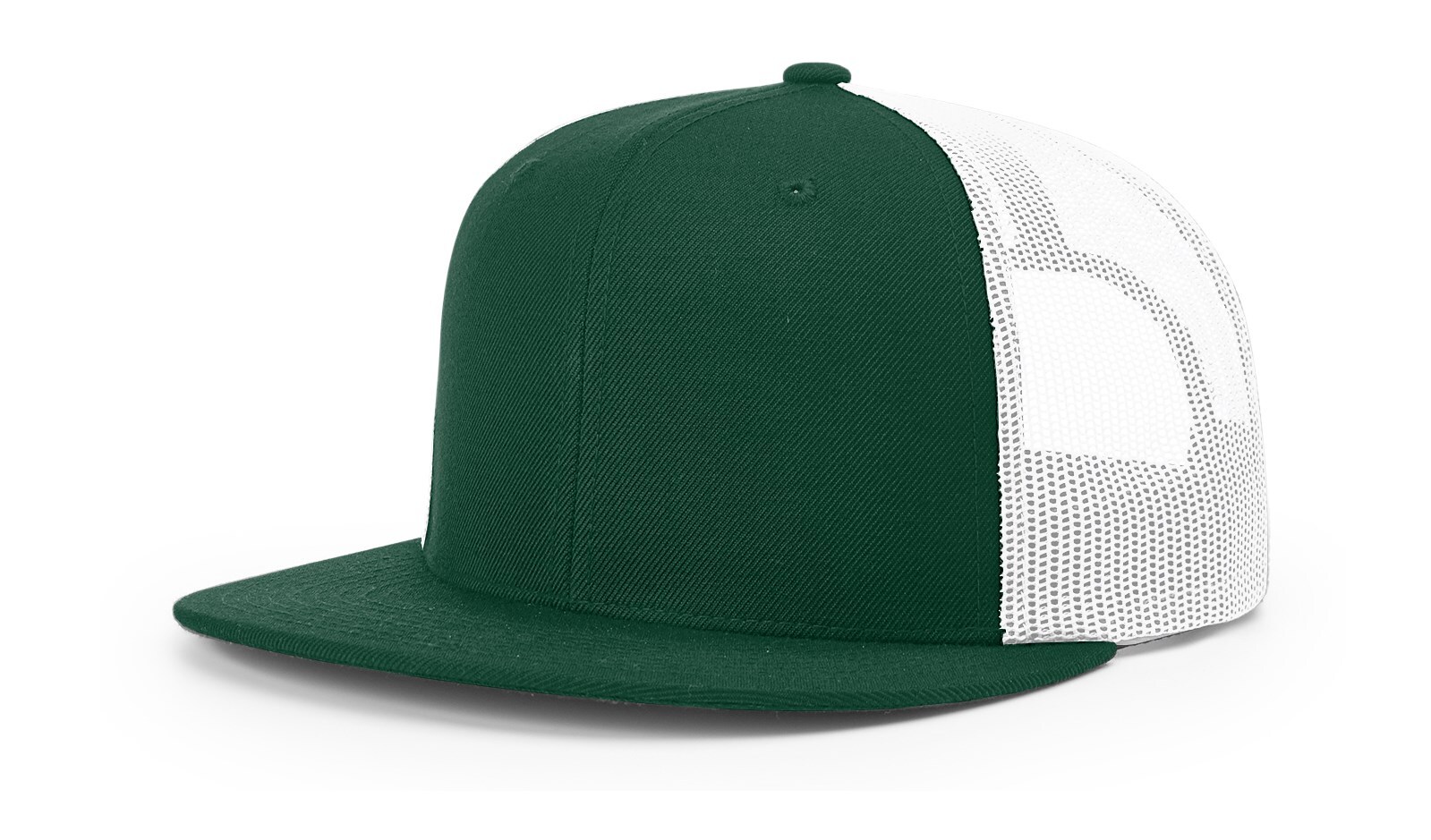 Richardson 511 Flatbill Trucker Cap Wool Blend Adjustable Snapback OSFM Hi-Pro