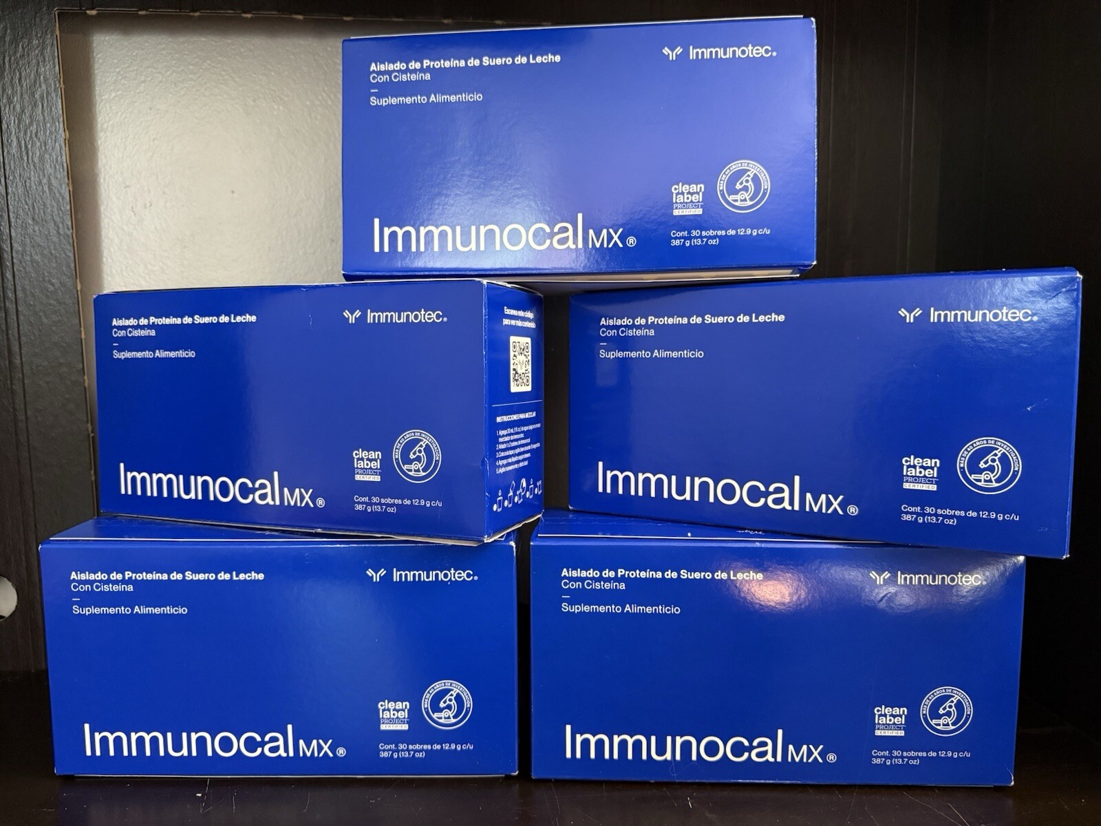 Immunocal Classic Blue Mx 5 Boxes EXP 2026