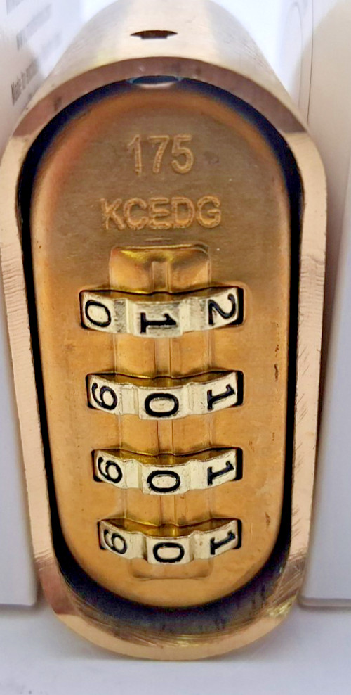 Master Lock No. 175 Combination Lock - Box of 6