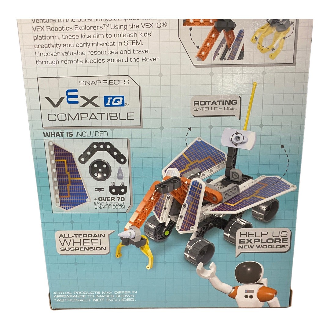 Hexbug Vex Robotics Rover Explorer STEM Starter Construction Kit 70+ Pieces New