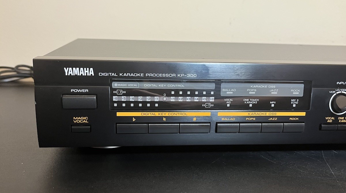 Yamaha KP-300 Digital Karaoke Processor – Tested & Working