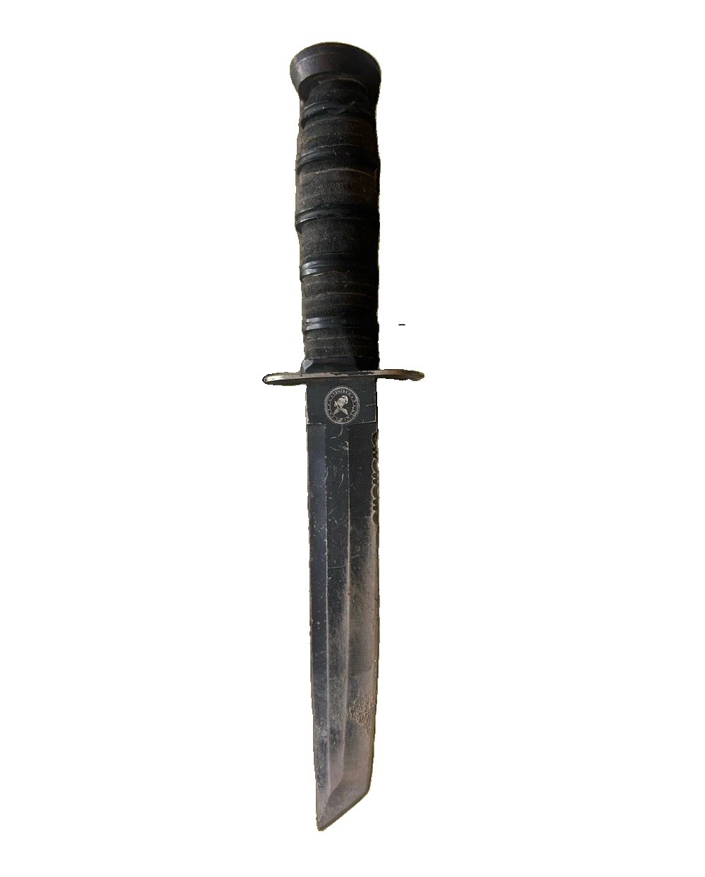 Modern MK2 Style Combat Knife Serrated Spine Fixed Blade Knife China