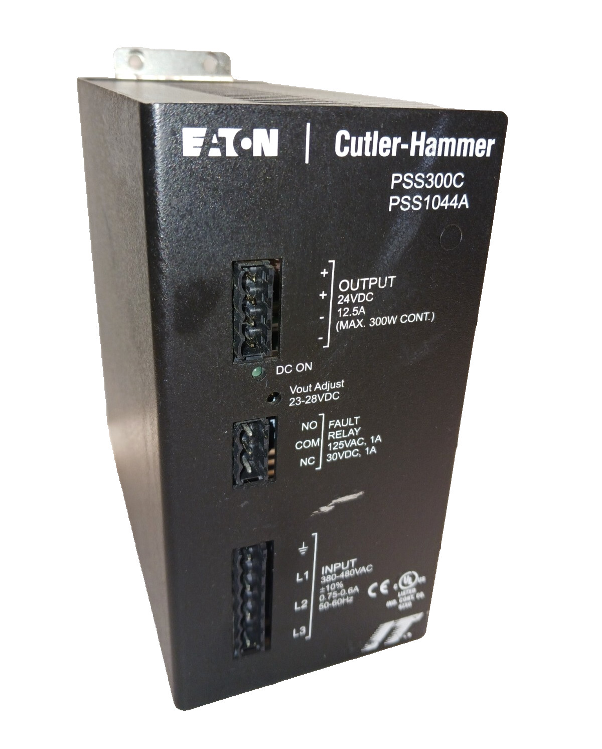 Eaton / Cutler-Hammer Power Supply 380-480 VAC In 24 VDC Out  PSS300C / PSS1044A