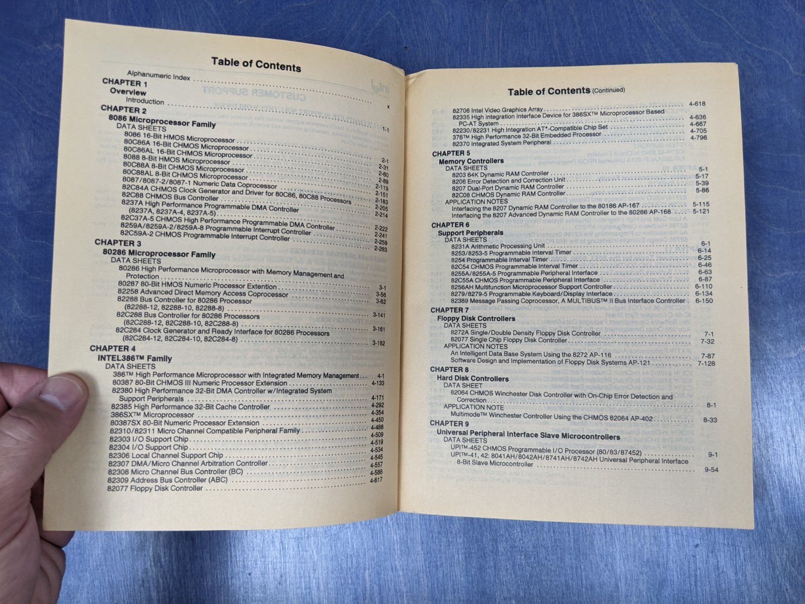 1989 Intel Microprocessor and Peripheral Handbook Volume 1 OEM Book 230843-006