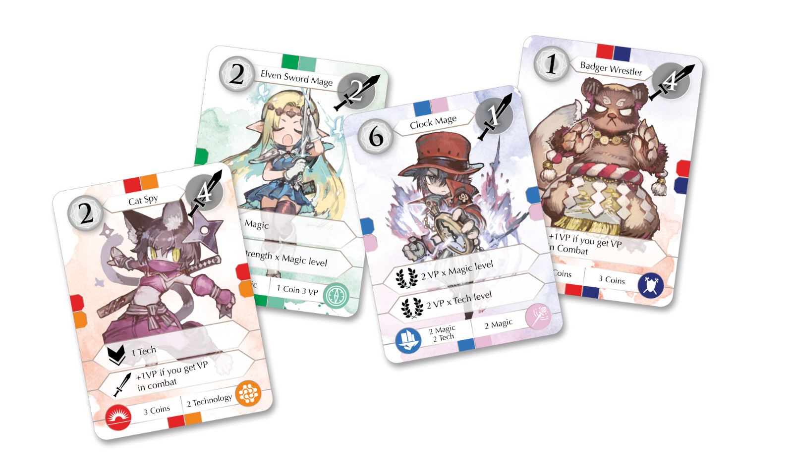 YRO Card Game - Push Your Luck as a Chibi Adventurerer!