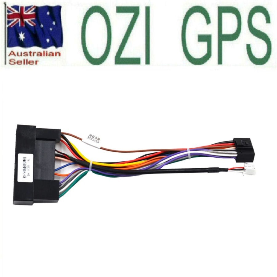 KIA RIO 2012-2016   ANDROID HEAD UNIT POWER /STEERING/CAMERA ANTENNA CABLING