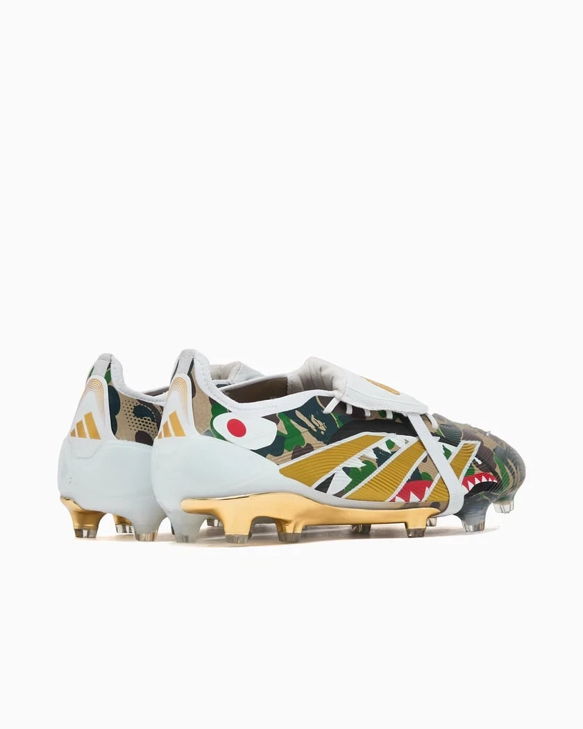 A BATHING APE x adidas Predator Elite FG Hemp Gold Metallic JS3104 Men's US4-14