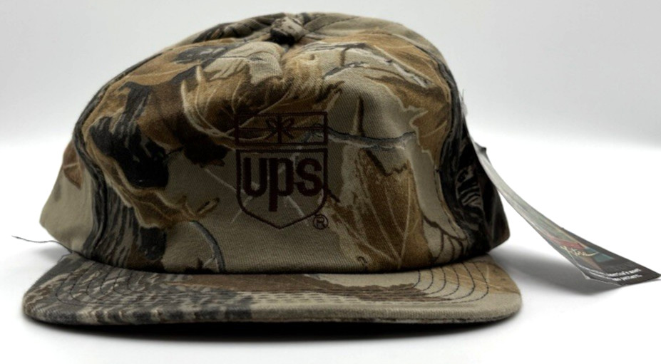 Realtree Xtra Vintage UPS Embroidered Camo Outdoor Cap Hat USA New