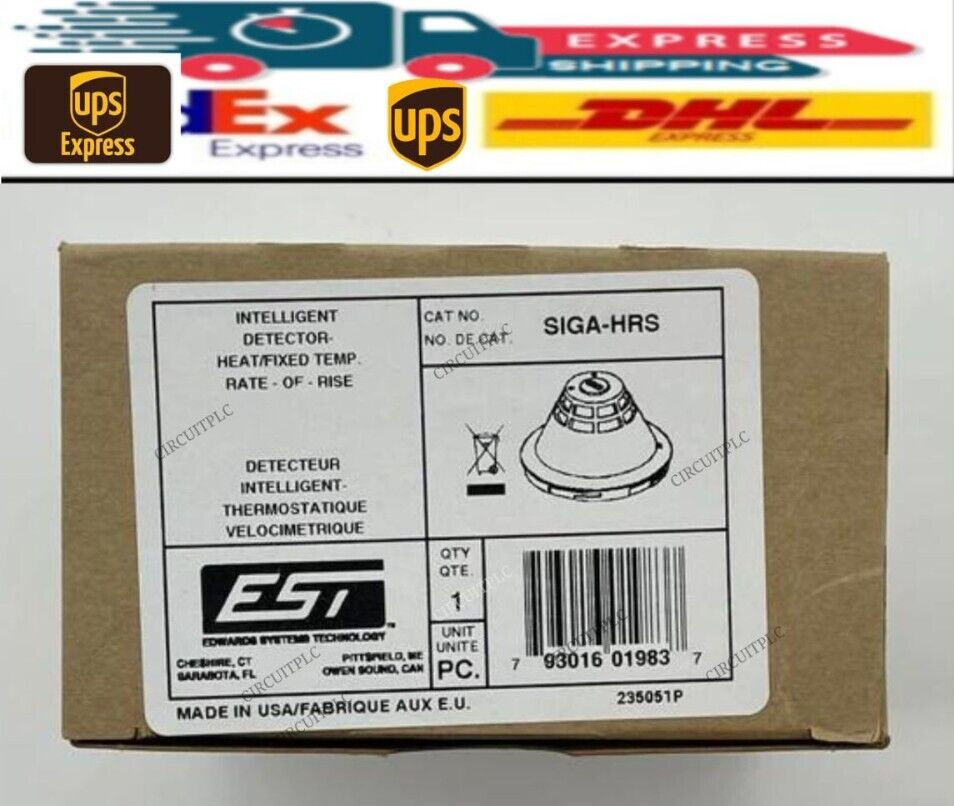 SIGA-HRS EDWARDS EST PHOTOELECTRIC SMOKE DETECTOR INTELLIGENT