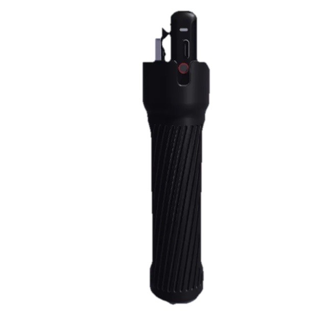 DJI WIRELESS MIC Interview Handle, Portable Handled Microphone Adapter